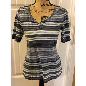 Aventura Women’s organic striped tee